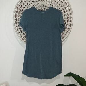 Mod Boutique green tshirt dress size small